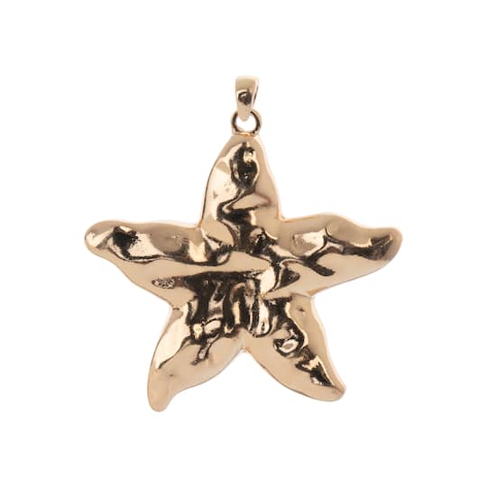 Gold Metal Star Pendant by Bead Landing™